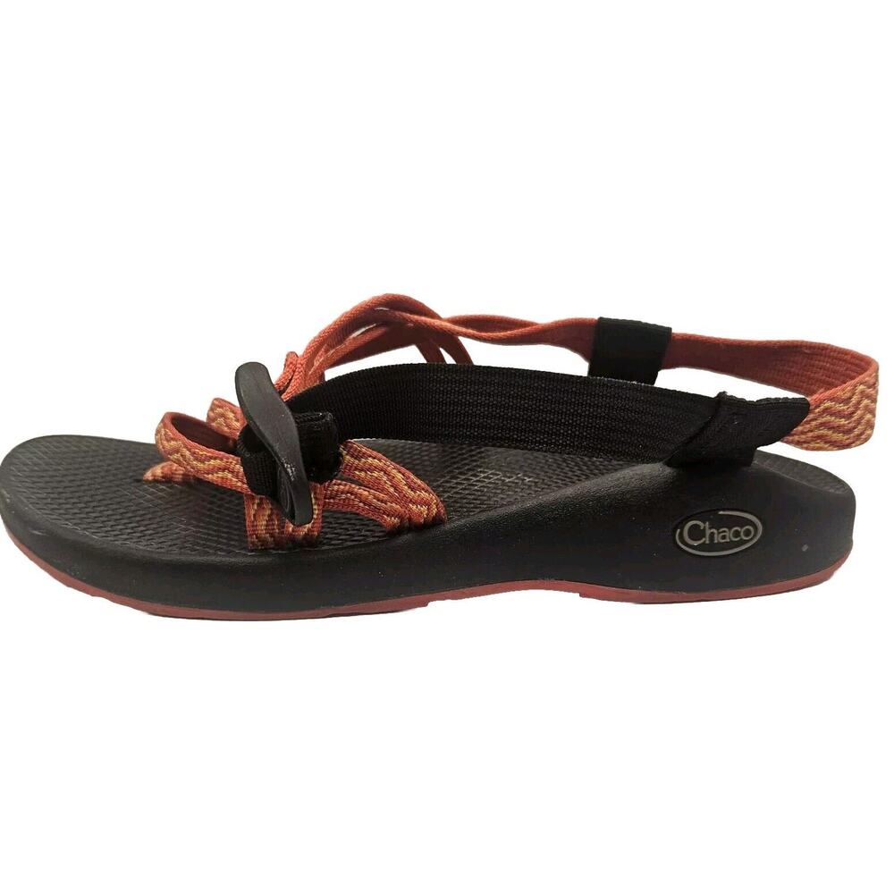 Chaco Z Cloud X2 Orange Sandals Vibram Sole Women’s Size 9